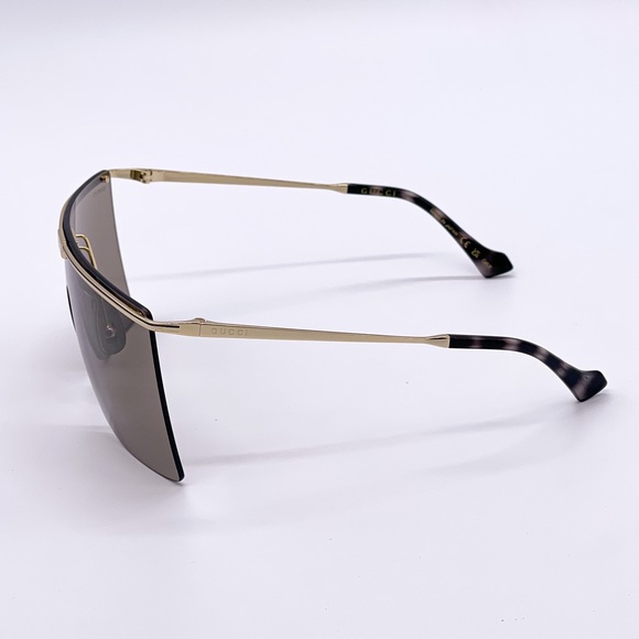 NEW GUCCI GG1096S 002 UNISEX SHIELD SUNGLASSES GUCCI GG1096S - Picture 7 of 14